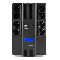 ИБП Бастион 8933 SKAT-UPS 800-AID-IN-1X9-8, 480 Вт / 800 ВА