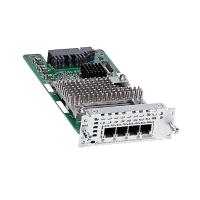 Голосовой модуль Cisco NIM-4FXSP ISR 4000 серия 4 порта FXS FXS-E DID аналоговый
