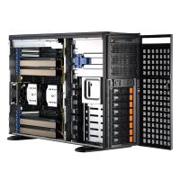 GPU-сервер Supermicro SYS-741GE-TNRT Tower/5U Dual LGA4677 4xGPU H100 PCIe5.0 DDR5