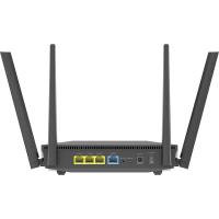 Роутер беспроводной ASUS RT-AX52  802.11n/ac/ax, 3 LAN, 1000 Мбит/с, 4 (802.11n), 5 (802.11ac), 6 (802.11ax), IPv6, черный
