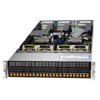 Серверная платформа Supermicro AS-2126HS-TN 2U с AMD EPYC 9005/9004, 24 NVMe-отсека, 4 PCIe 5.0 x16