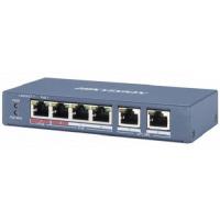 HIKVISION DS-3E0106P-E/M 4 RJ45 100M PoE с грозозащитой 6кВ