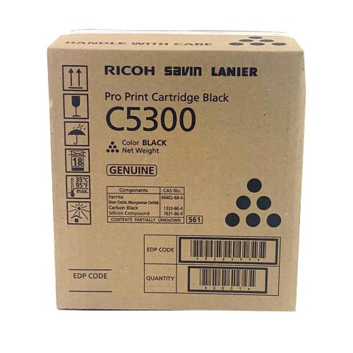 Оригинальный черный тонер Ricoh 828601 с ресурсом 31000 страниц для профессиональных печатных систем