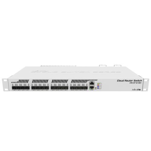 Коммутатор MicroTik CRS317-1G-16S+RM, 16 x SFP+ 10Gb/s и 1 x Gigabit Ethernet