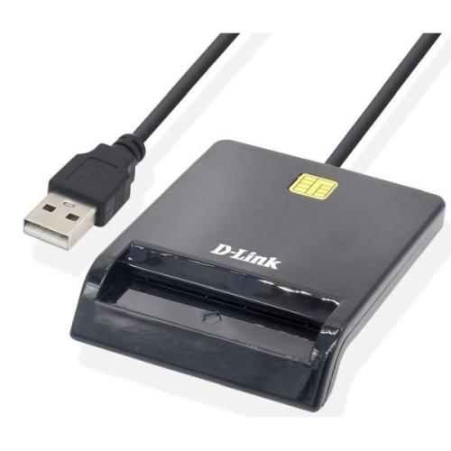 USB-считыватель контактных смарт-карт D-Link DCR-100/B1A PC/SC ISO 7816 EMV