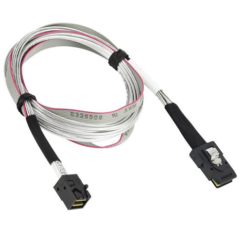 Кабель Supermicro CBL-SAST-0507-01, 80 см, MiniSAS - MiniSAS HD