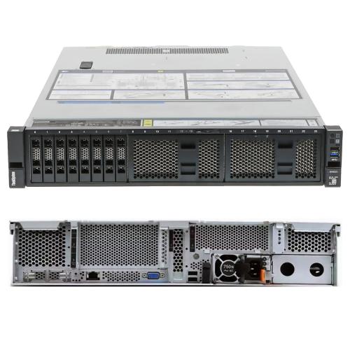 Стоечный сервер Lenovo ThinkSystem SR650 V2 7Z73T0TU00 2U с Intel Xeon Silver 4316 20 ядер DDR4 ECC