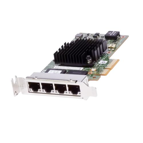 Сетевая карта Dell 540-BDIW Intel Ethernet I350 Quad Port 1GbE Base-T PCIe Full Height
