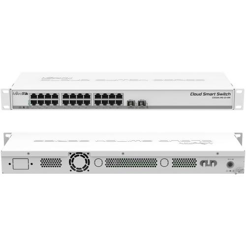 Коммутатор MikroTik CSS326-24G-2S+RM 24x Gigabit RJ45 2x SFP+