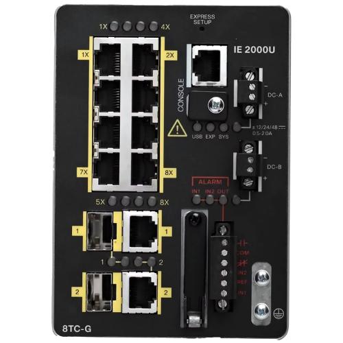 Промышленный коммутатор Cisco IE-2000-8TC-G-B с 8 портами