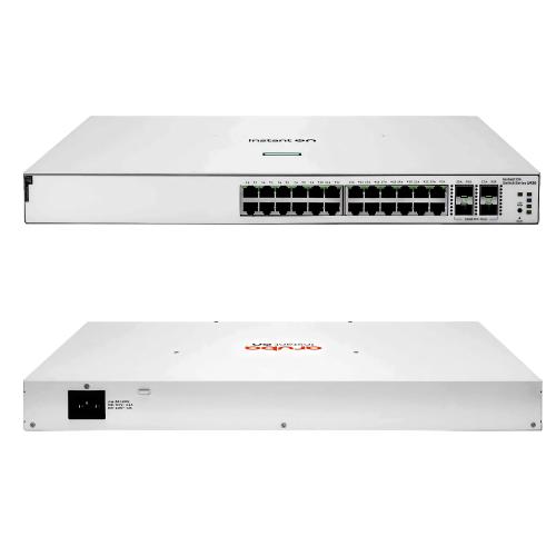 Коммутатор HPE JL684A Aruba Instant On 1930 24G Cl4 PoE 4SFP/SFP+ 370W