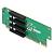 Riser карта SuperMicro RSC-R2UW-4E8, 4x PCIe x8