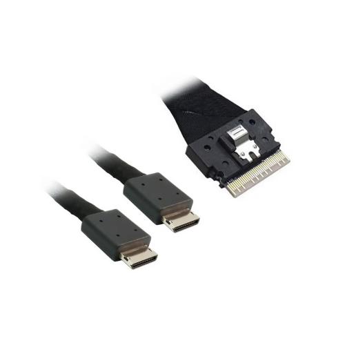 Кабель Luxshare L285SL014-SD-R Slimline SASx8 -to- 2 HDmSAS x4,1m