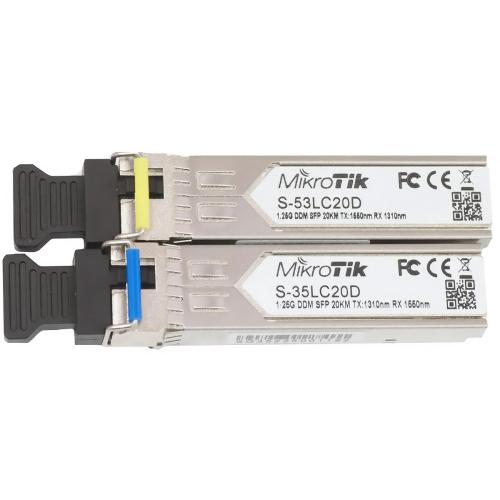 Комплект трансиверов Mikrotik S-3553LC20D