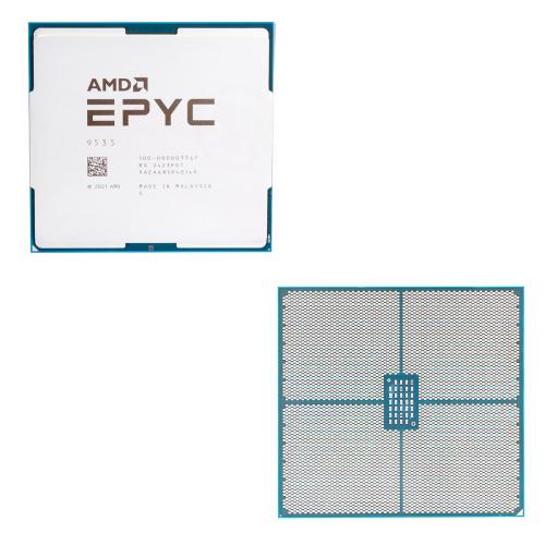 Серверный процессор AMD EPYC 9535 100-000001147, 64 ядра/128 потоков, 2,4/4,3 ГГц, 256MB, 300 Вт, SP5, OEM