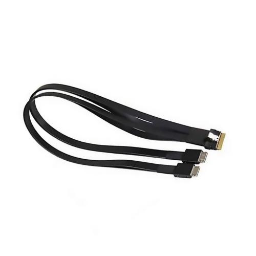 Кабель/шлейф Supermicro Кабель Supermicro CBL-SAST-1261-100 Slimline x8 (STR) to 2x Slimline x4 (STR),60/60CM,100 O