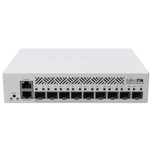 Коммутатор MikroTik CRS310-1G-5S-4S+IN 10 портов