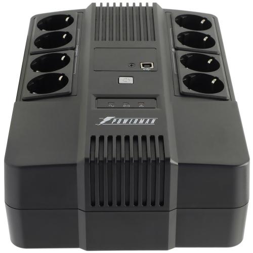 ИБП POWERMAN BRICK 850 Plus (Schuko x 8)