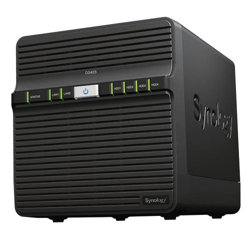 Сетевое хранилище Synology DS423 4x2.5/3.5 SATA, Realtek RTD1619B/4x1.7GHz, 2GB DDR4