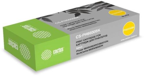 Картридж Cactus CS-PH6600BKW