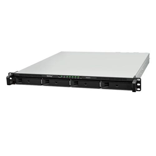 Сетевое хранилище Synology RS826+ 4x2.5/3.5 SATA, Ryzen V1500B, 2GB DDR4, 4x1 Гбит/с, 2xUSB