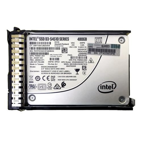 Твердотельный накопитель HP P05928-B21 480GB SATA 6G 2,5'' SFF