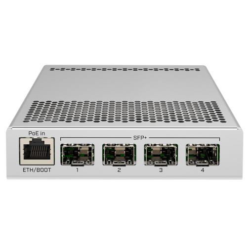 Коммутатор MikroTik CRS305-1G-4S+IN, 4xSFP+, 1G RJ45, управляемый