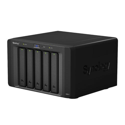 Модуль расширения Synology DX517 5x2.5/3.5 SATA, для DS1823xs+, DS923+, DS723+, DS1522+, DS1821