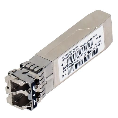 Оптический трансивер Juniper 740-021308 SFP+ 10GBASE-SR 850нм 300м MMF LC для коммутаторов EX и QFX