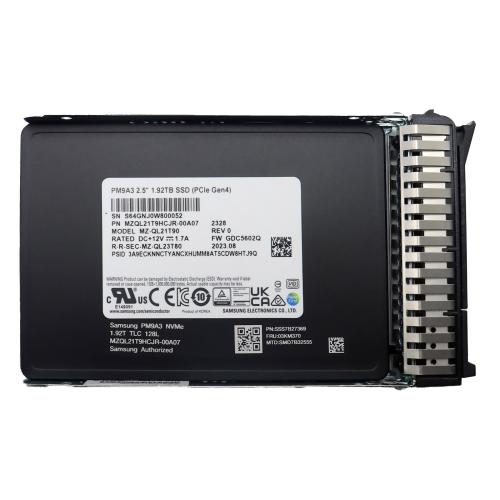 xFusion Накопитель xFusion 0255Y302 1.92TB NVMe PCIe RI PM9A3 2.5(3.5Bay) V7