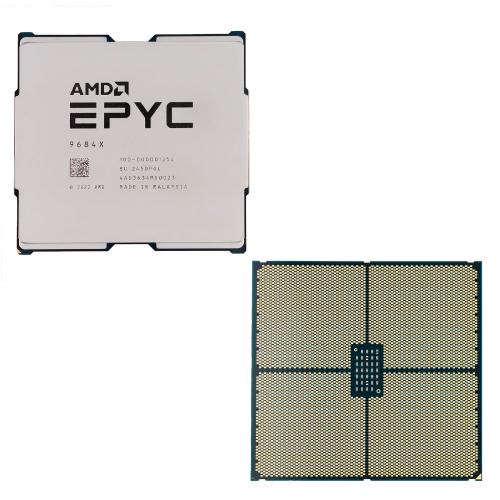 Процессор SP5 AMD EPYC 9684X 100-000001254 96C/192T, 2.6/3.7GHz, 1152MB