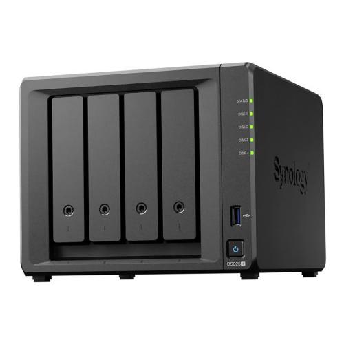 Сетевое хранилище Synology DS925+ 4x2.5/3.5 SATA, 2хM.2 2280 NVMe SSD, Ryzen R1500B/4x2.2GHz