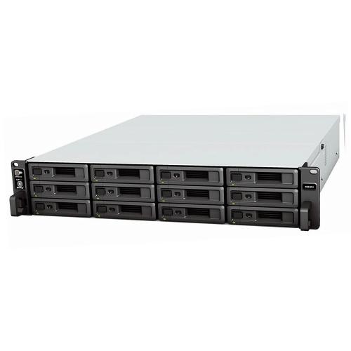 Сетевое хранилище Synology RS2423RP+ 12x2.5/3.5 SATA, AMD Ryzen V1780B/4x3.35GHz, 8GB DDR4
