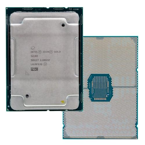 Процессор Intel Xeon Gold 5218R 338-BVKV.(2,1 ГГц, 20 ядер/40 потоков, 10,4 ГТ/с, 27,5 Мбайт, Turbo)