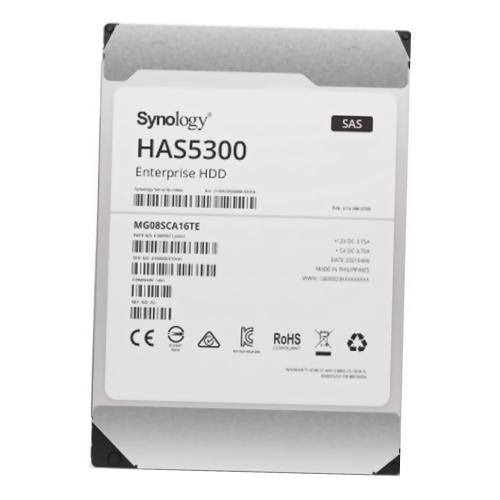 Жесткий диск Synology HAS5300-12T, 12Tb, HDD SAS 3,5 7200 rpm, 256Mb, 12Gb/s