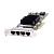 Сетевая карта Dell 540-BDIW Intel Ethernet I350 Quad Port 1GbE Base-T PCIe Full Height