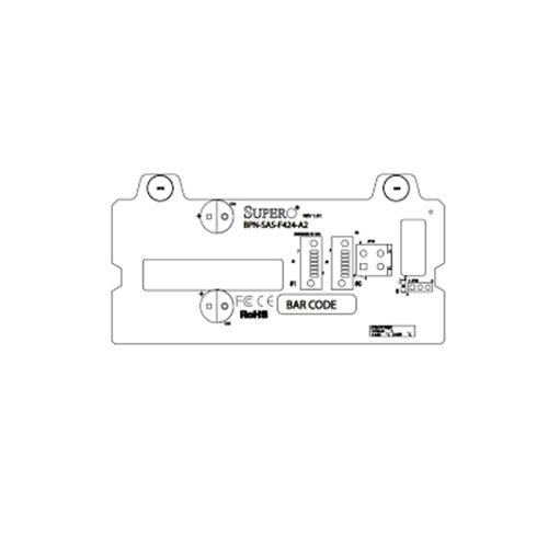 Backplane Supermicro BPN-SAS-F418-B2R для 18 накопителей SAS