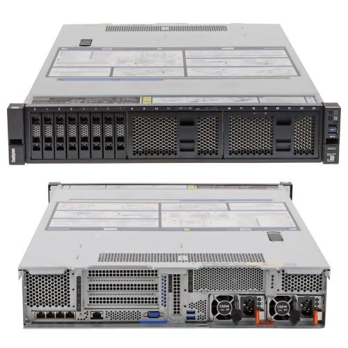 Lenovo Сервер Lenovo ThinkSystem SR650 V3 7DGDCTO1WW-004 8B 8x2.5 SFF, GPU Full Length Thermal, 2xHP HS