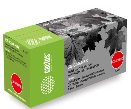 Картридж Cactus CS-C046HBK