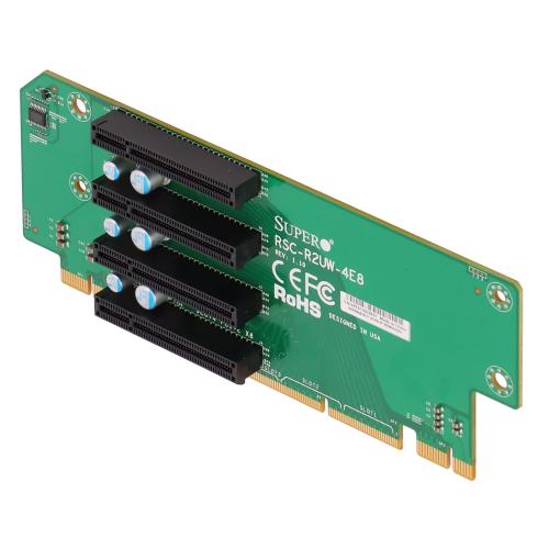 Riser карта SuperMicro RSC-R2UW-4E8, 4x PCIe x8