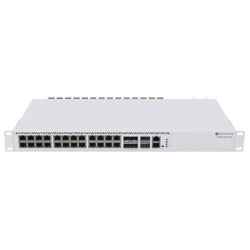 Коммутатор MikroTik CRS326-4C+20G+2Q+RM 24-портовый управляемый