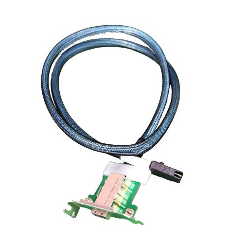 Кабель Supermicro CBL-0351L 85см SFF-8088 1-Port Ext IPass to Int IPass LP