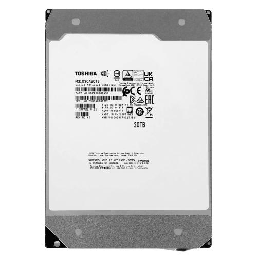 Toshiba Жесткий диск Toshiba MG10SCA20TE SAS 20Tb 3.5 7200 12Gbit/s 512Mb