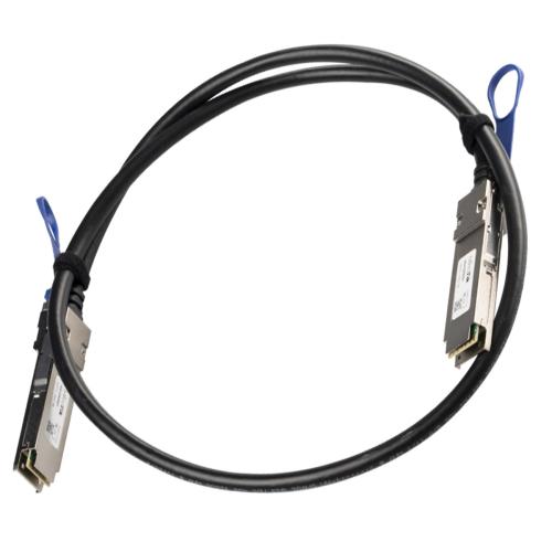 Кабель MikroTik XQ+DA0001, 100 Гбит/с, коннекторы QSFP28, 1 метр