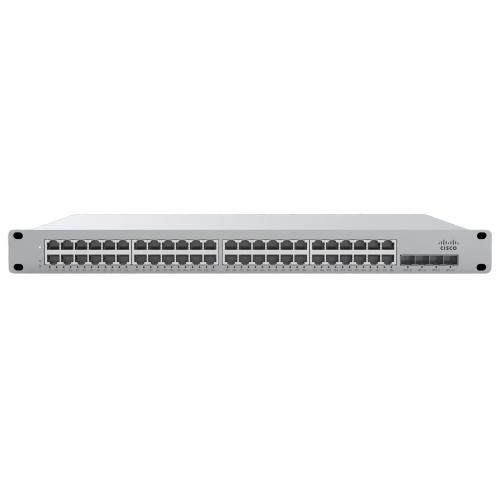 Облачный управляемый коммутатор Cisco Meraki MS225-48LP с 48 портами PoE+ и аплинками 4×10G