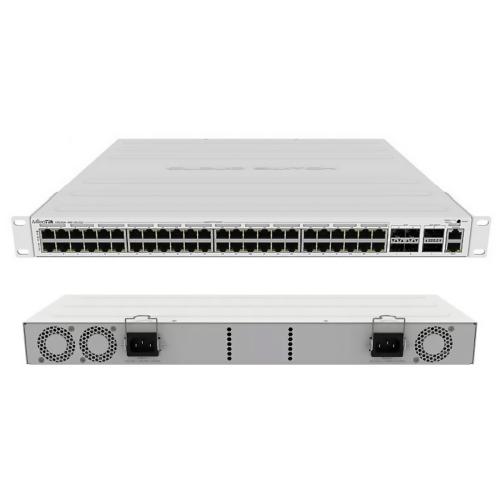 Коммутатор MikroTik CRS354-48P-4S+2Q+RM, 48 портов, управляемый