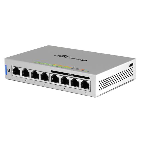 Коммутатор Ubiquiti US-8-60W 8-портовый с PoE
