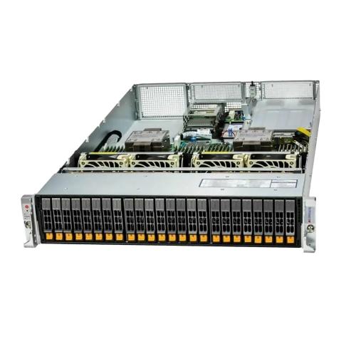 Rack-сервер Supermicro SYS-621C-TN12R 2U CloudDC с 12 отсеками 3.5 NVMe/SAS/SATA