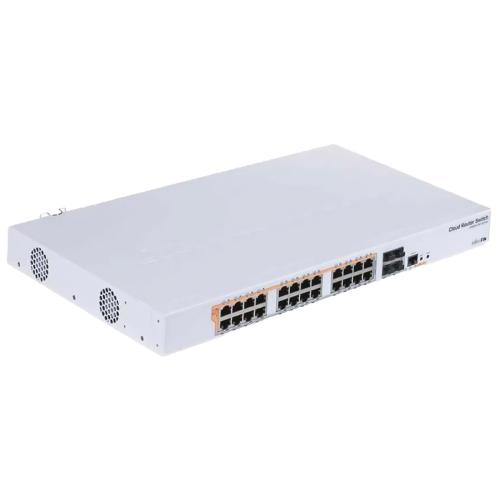 Управляемый коммутатор MicroTik CRS328-24P-4S+RM для монтажа в стандартную стойку'