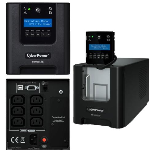 CyberPower PR750ELCD ИБП 675 Вт